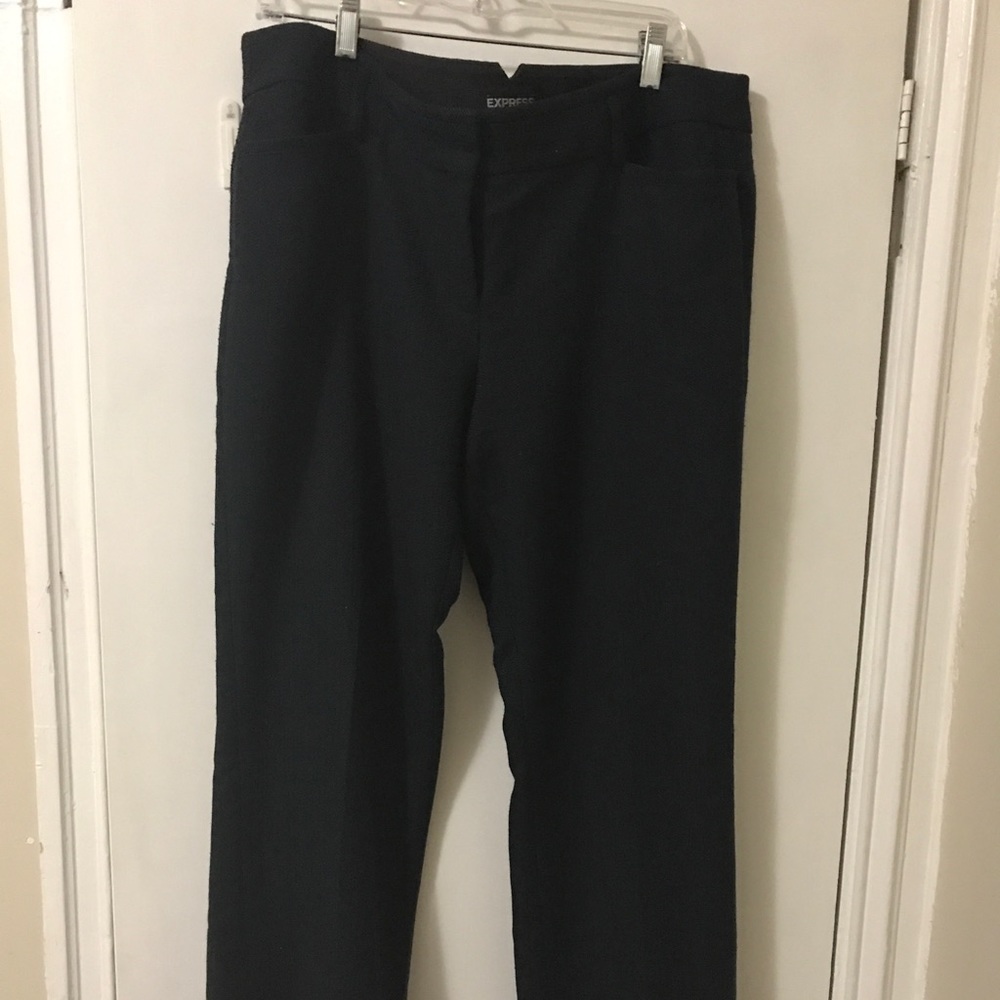 Blue tweed Express Slacks